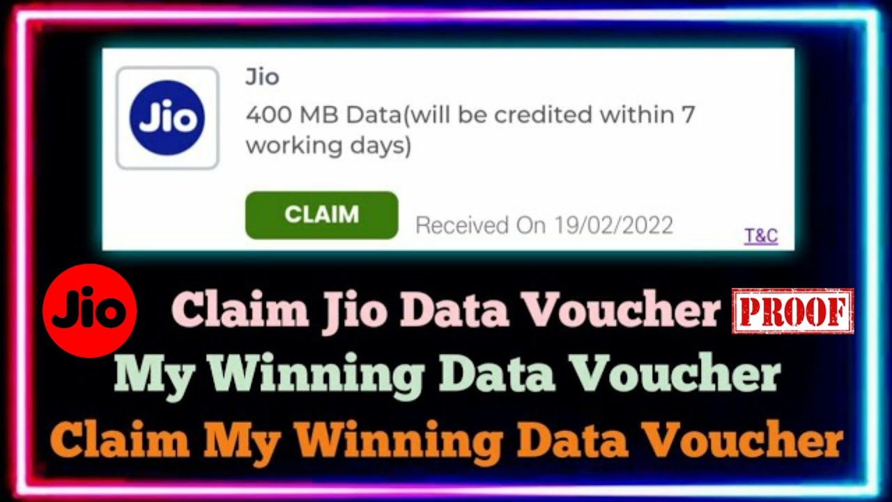 Jio Free Data || Jio Engage Winning Data Use Kaise Kare || How To Redeem Jio Engage Winning Data