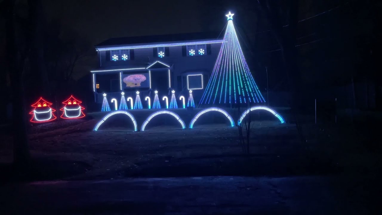 New Year's Light Show 2021-2022