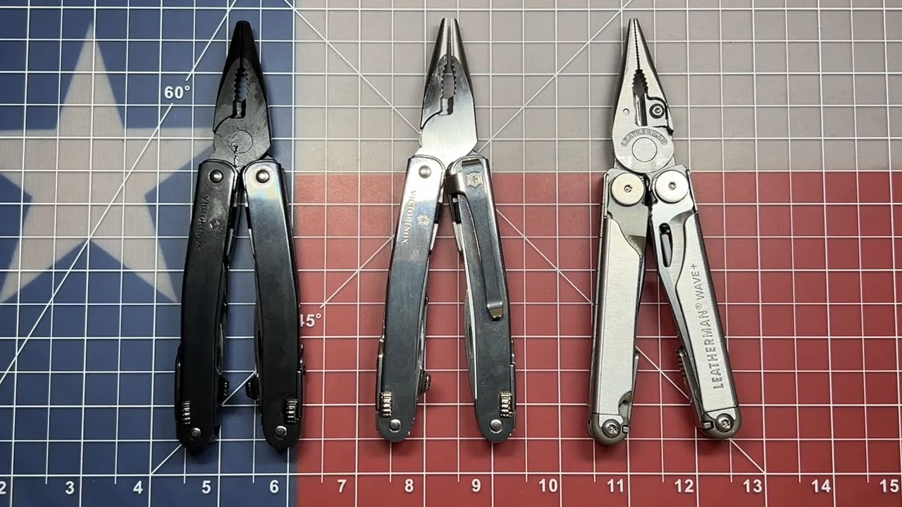 Leatherman Wave+ vs Victorinox MX Clip vs Victorinox MXBS