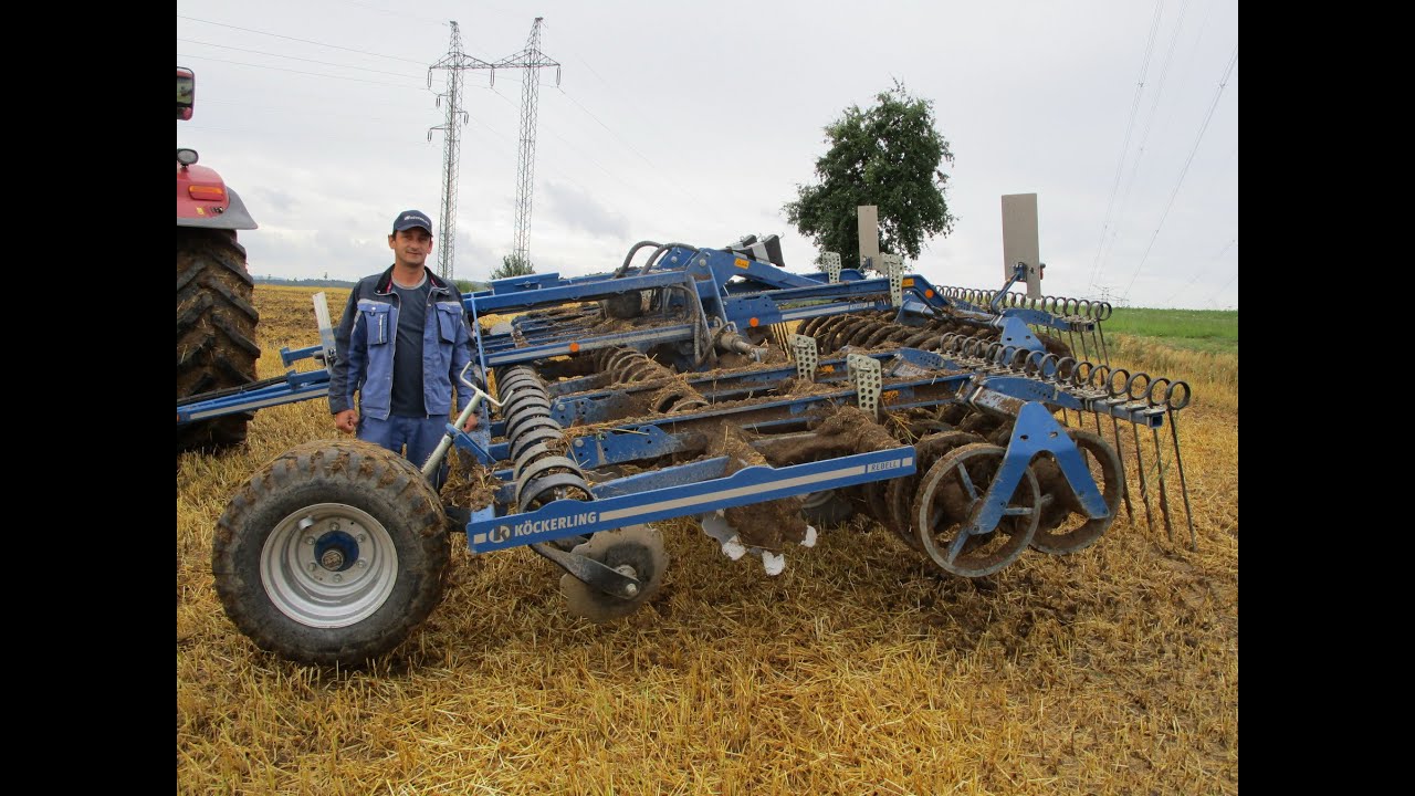 DEMCO Köckerling Rebell T600 classic - CEF, s.r.o. Cerhonice - podmítka mokrého ječného strniště