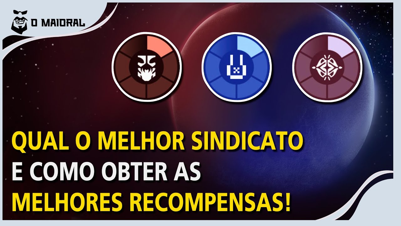 DESTINY 2 - Qual o melhor Sindicato e como obter as melhores recompensas! GUIA COMPLETO!
