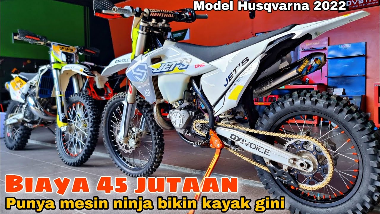 Bikin Trail model Husqvarna 2022 cukup 45 jutaan ⁉️