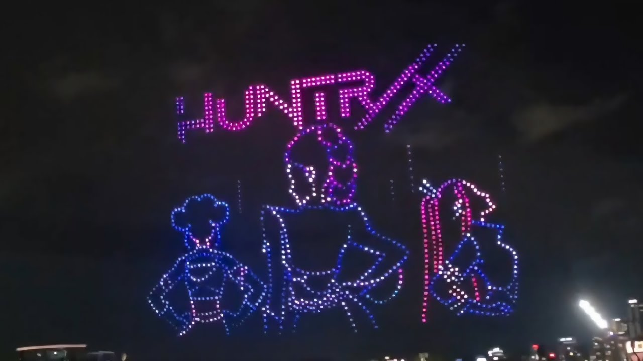 #케이팝데몬헌터스 2025드론라이트쇼 #케데헌 #kpopdemonhunters 