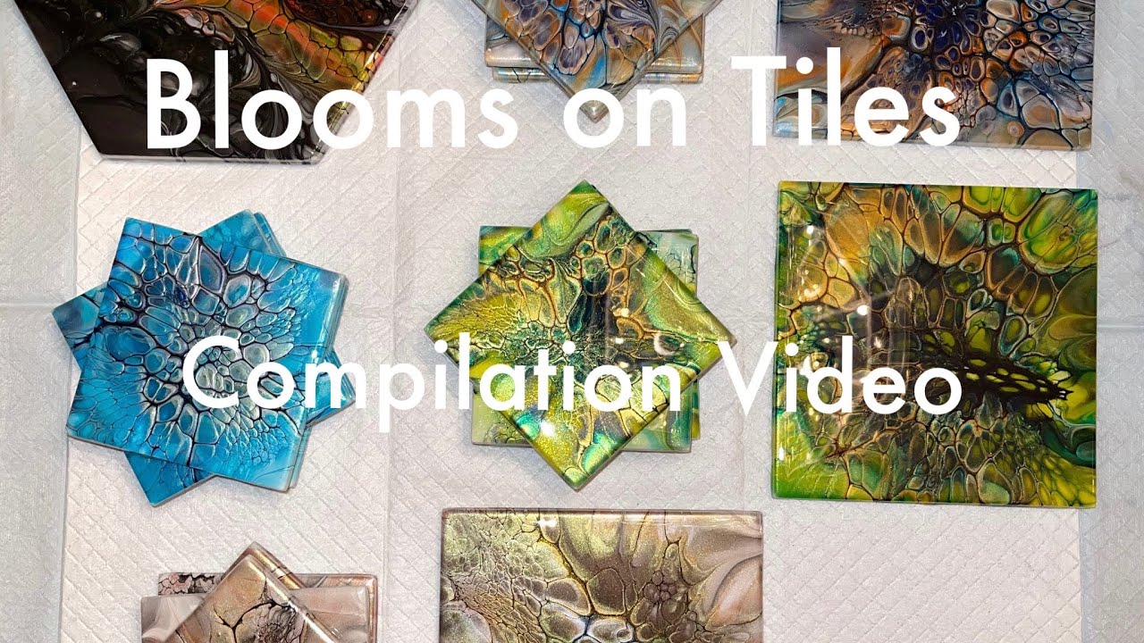 #81 Blooms on Tiles Compilation Video - So Satisfying!!!
