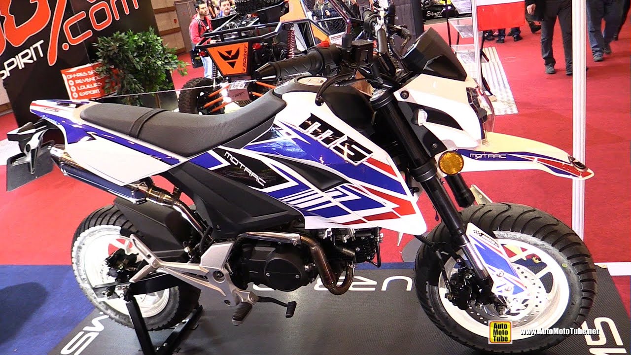 2016 Motrac Urban M5 125cc - Walkaround - 2015 Salon de la Moto Paris