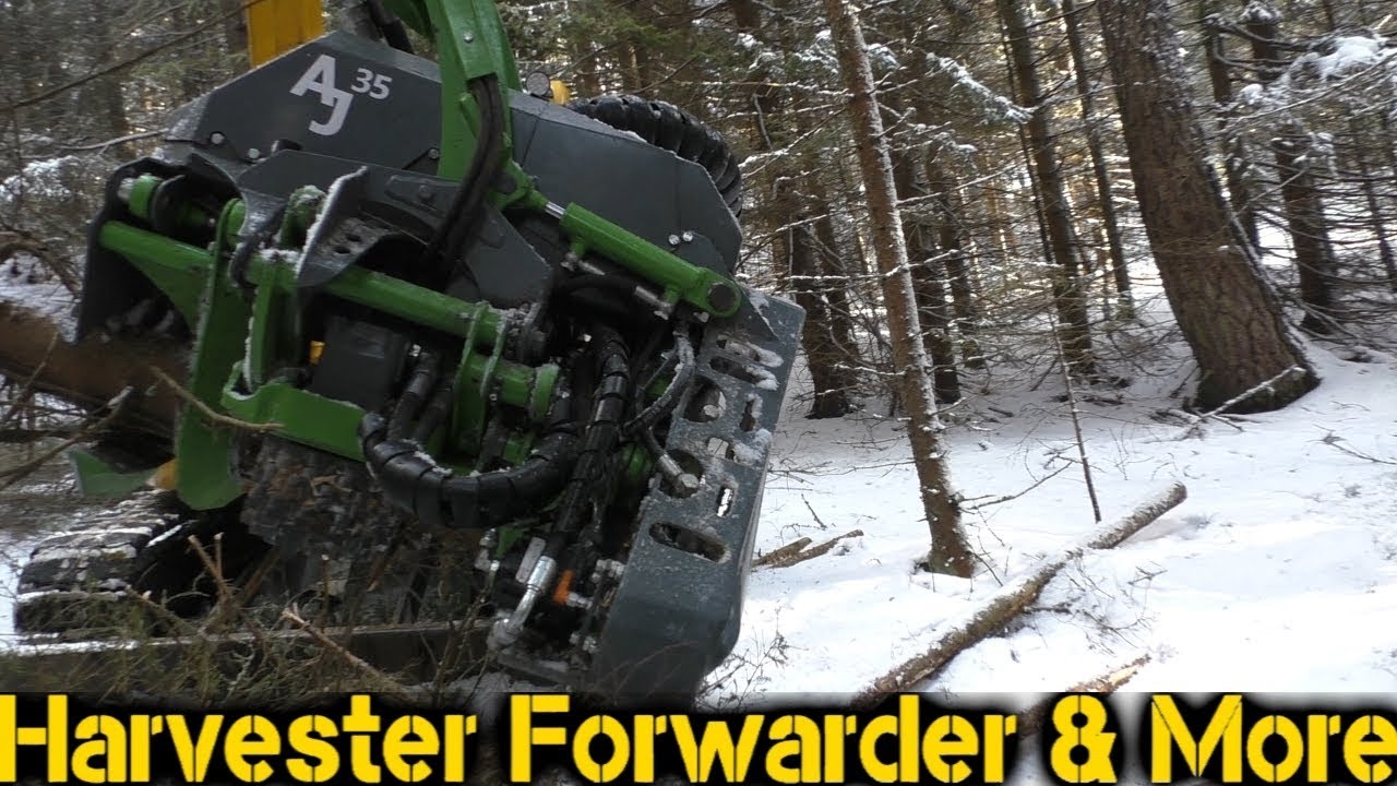 Ecoforst AJ35 | Mini Harvesting Head | Worldpremiere