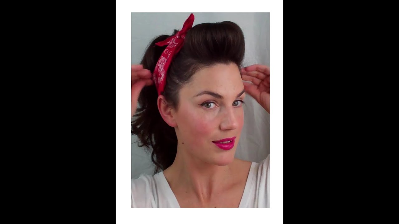 6 PIN UP looks for BEGINNERS ( QUICK and EASY VINTAGE/ RETRO hairstyles) - Fitfully Vintage