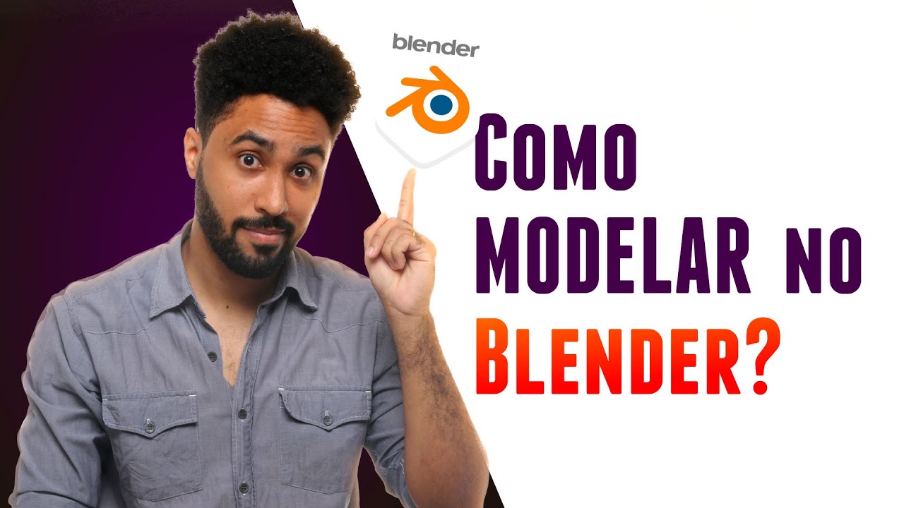 😲Como MODELAR no Blender? - O Básico de Blender #3