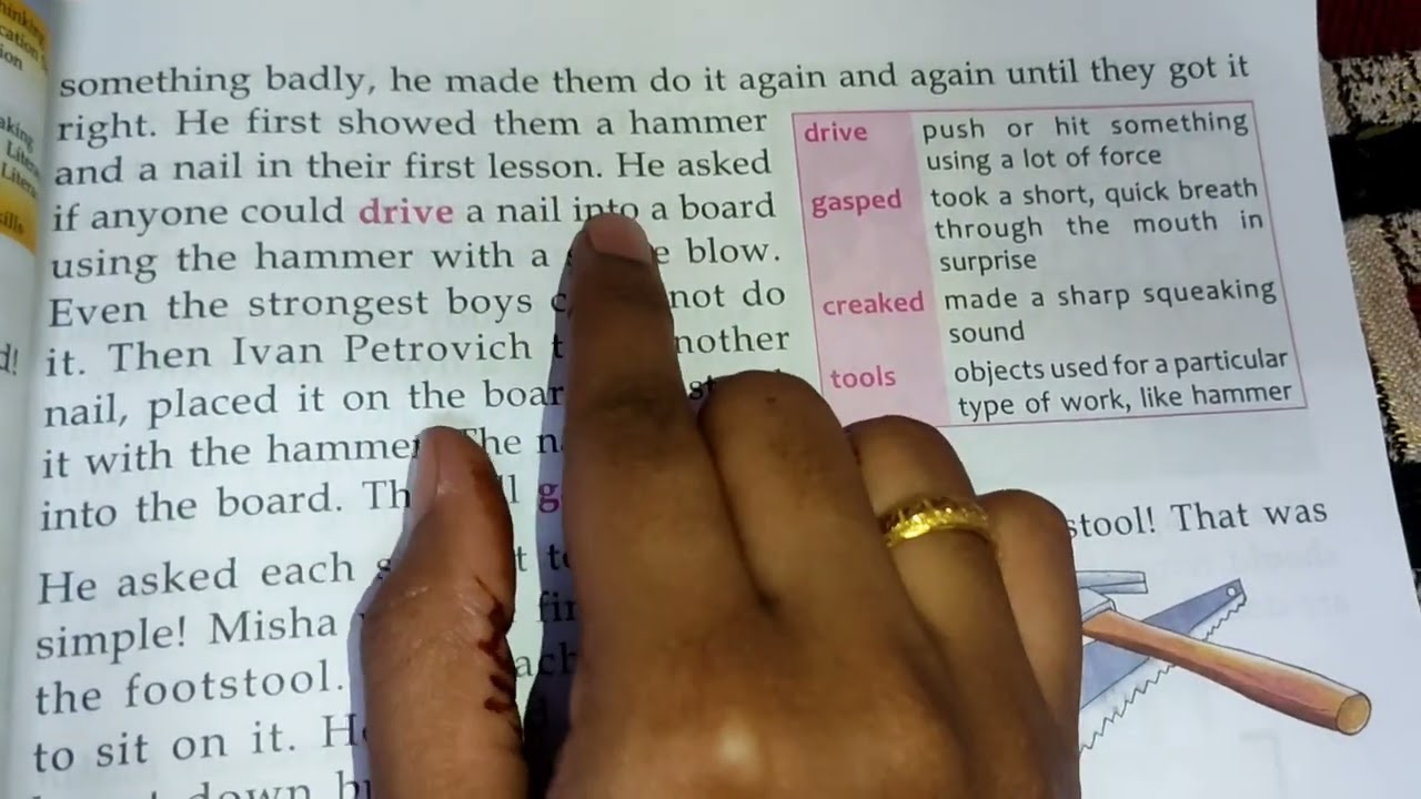 CLASS-3 || STELLAR ENGLISH || LESSON- 1 LITTLE DADDY MADE A FOOTSTOOL || PART-1