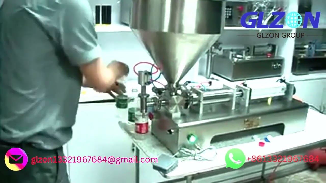 Semi-Automatic Small Bottle Filling Machine | Accurate Liquid Filling Solution for Small Bottles