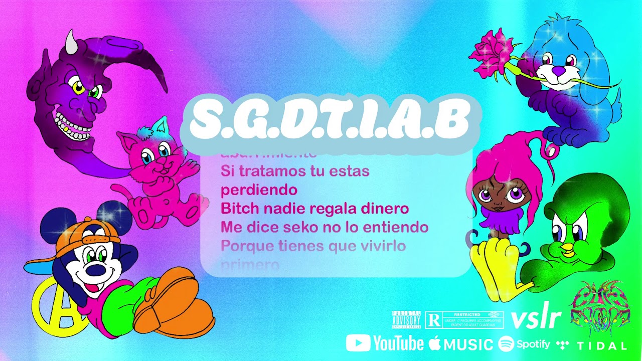 Cutemobb - Spiritual Gansters Doing Time In A Body (Yung Beef x Le&iuml;ti Sene) [Official Lyric Video]
