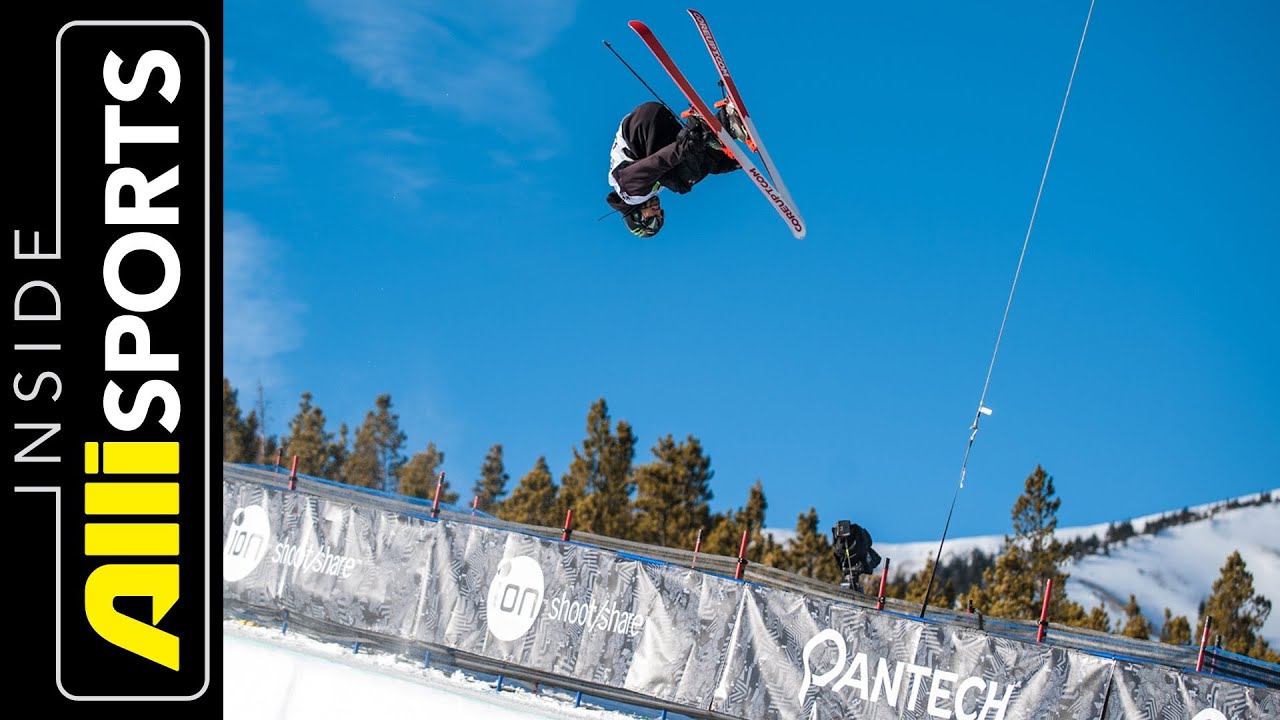 Justin Dorey Takes US Inside Dew Tour Freeskiing | Inside Alli Sports