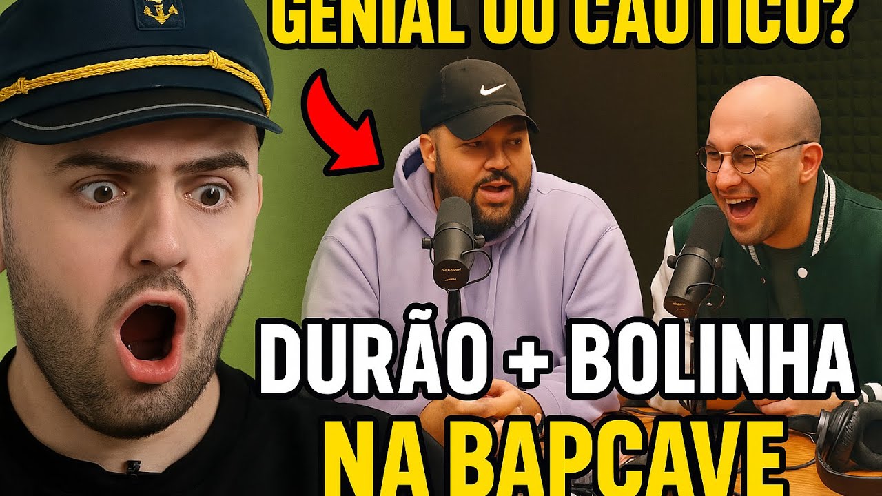 REAGI À BAPCAVE DO DURÃO E BOLINHA — ISTO FOI UM CAOS GENIAL!