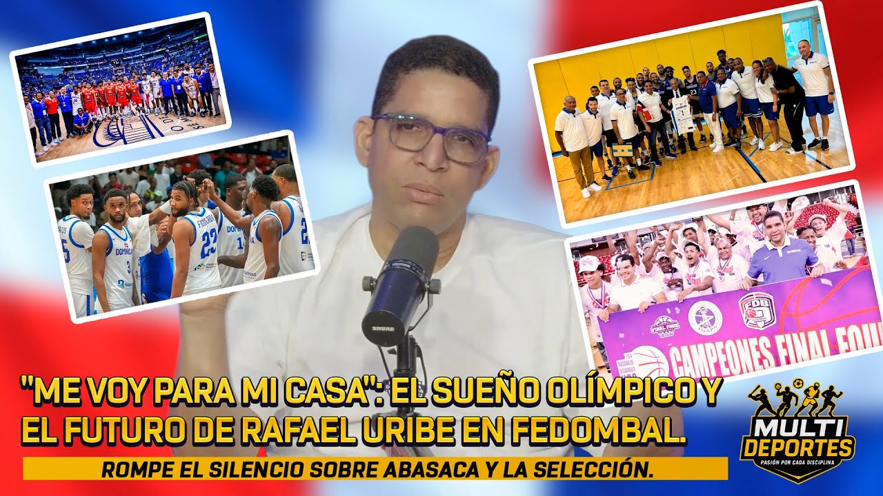 ¿EL FIN DE UNA ERA? Rafael Uribe revela cuándo dejará la FEDOMBAL  (Entrevista Exclusiva)