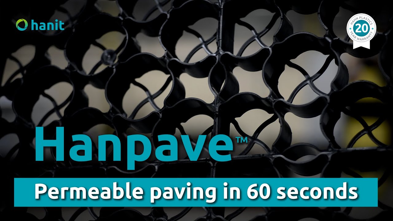 Hanpave &mdash; проницаемое покрытие за 60 секунд