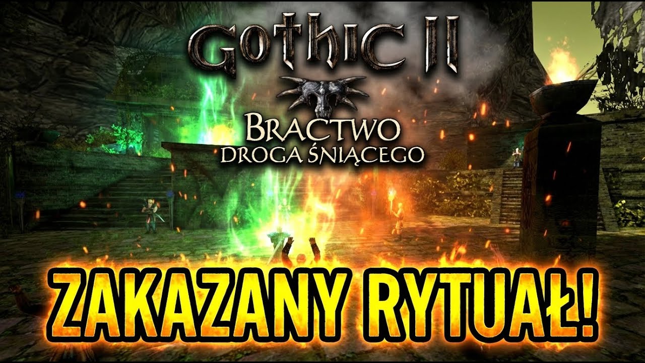 ZAKAZANY RYTUAŁ! Zostałem nowicjuszem?🌿| Gothic 2: Droga Śniącego #2🔴 #gothic