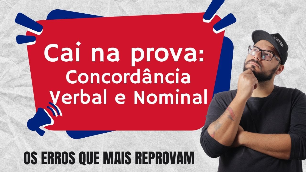 PORTUGUES PARA CONCURSOS: O QUE A VUNESP COBRA EM CONCORDANCIA VERBAL E NOMINAL