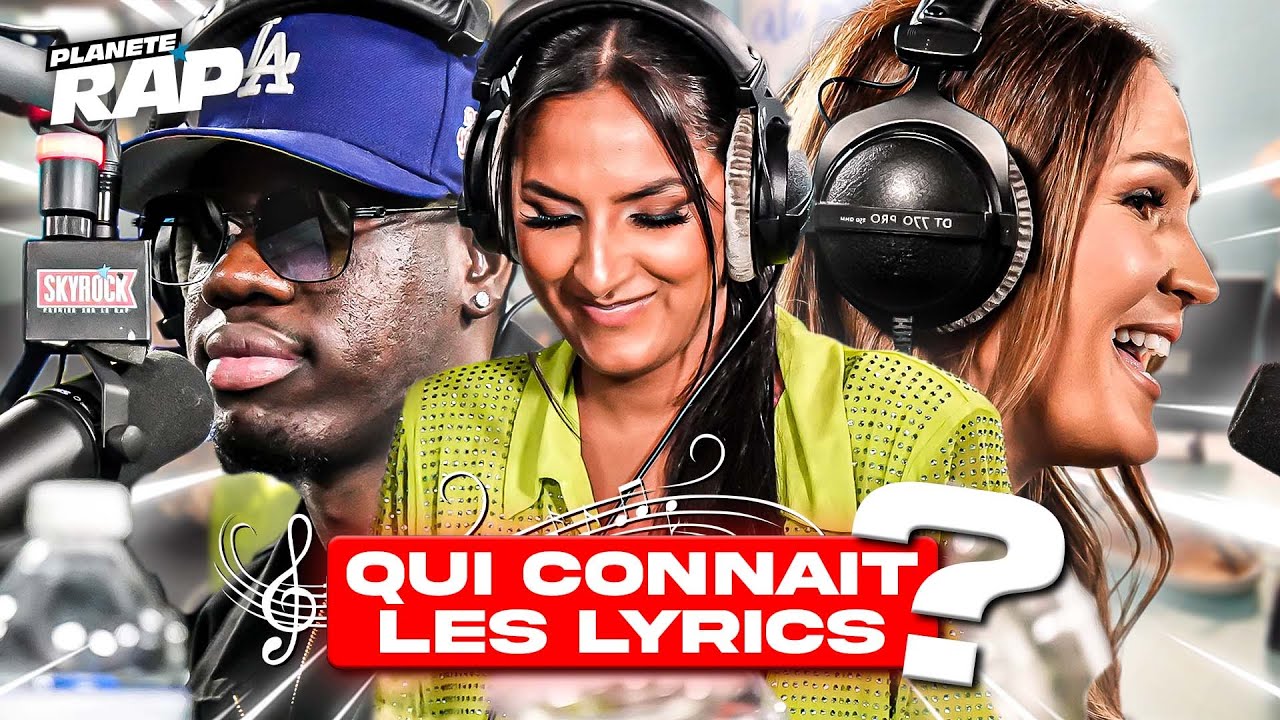 QUI CONNAIT LES LYRICS ? (avec Lynda, Vitaa & Franglish) #PlanèteRap