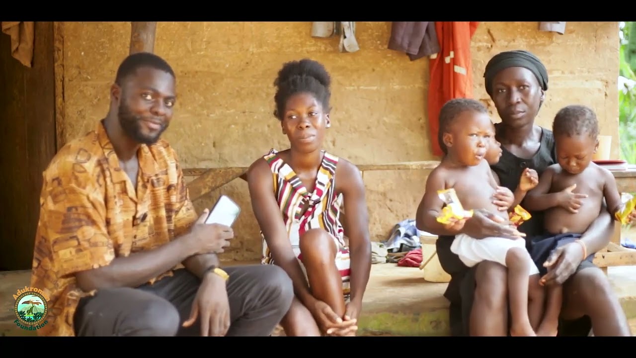 I paid a visit to Ernestina Tamakloe - a student of NIfa Secondary School who gave birth to triplets