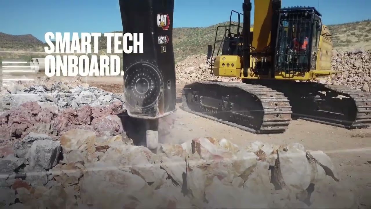 Cat® hammers deliver power, smart tech, and durability to crush every job.