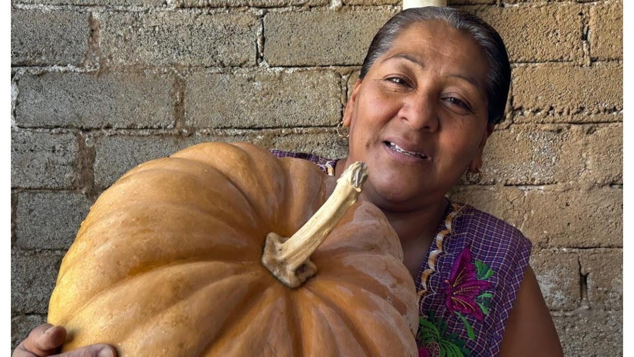 Con esta Calabaza, TAMALA voy a preparar unos ricos tamales este 2 de febrero ￼￼