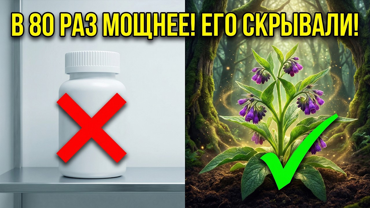 В 80 РАЗ МОЩНЕЕ кальция! Почему этот «сорняк» СТЁРЛИ из истории?