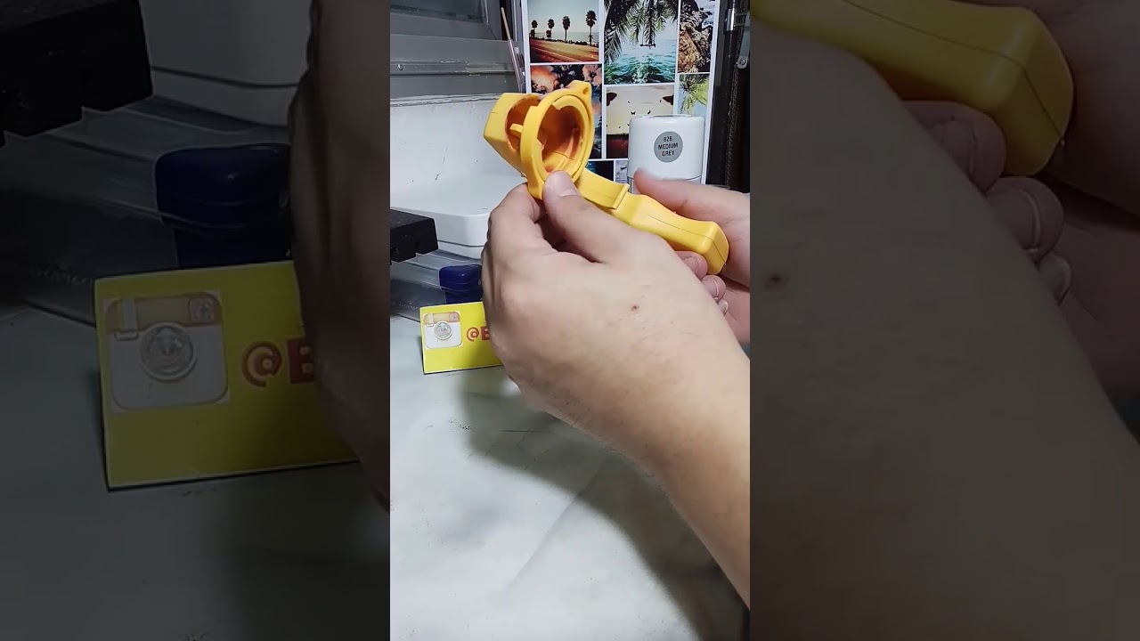 Spray Gun Can testing pada cat Samurai