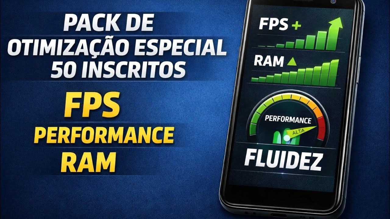 Pack de otimização especial 50 inscritos (contém métodos sem adb)