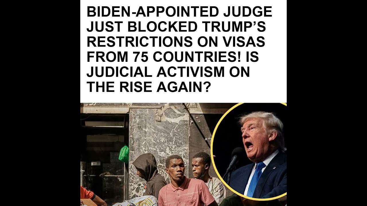 A federal judge blocked Trump&rsquo;s immigrant-visa pause for 75 countries, reigniting debate over