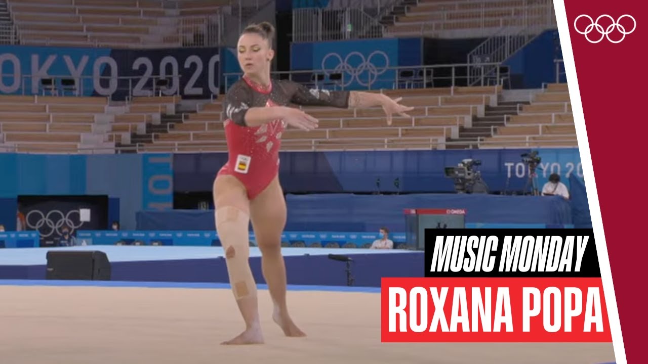 💃🏻Dancing with Passion❗️🤸🏻‍♀️Roxana Popa's Spanish Flair at Tokyo 2020