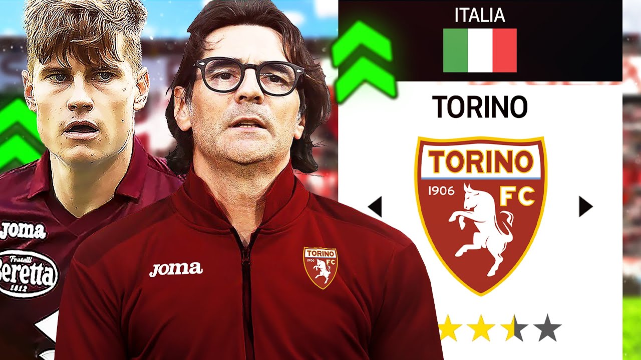 Ho RICOSTRUITO il TORINO con PAOLO VANOLI su FC 24!