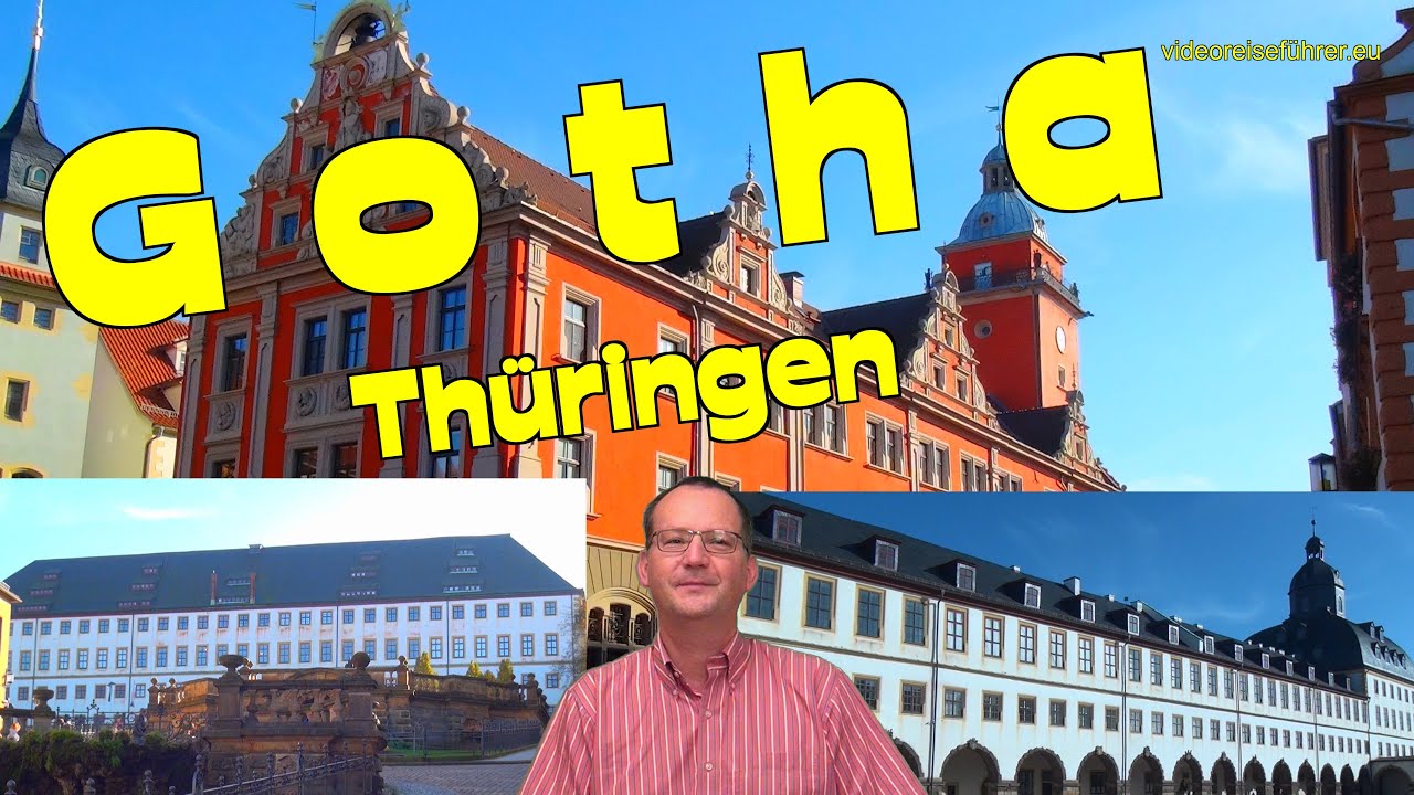 Gotha🏰💒🏛 Th&uuml;ringen/Stadtrundgang*Barock/ Renaissance*Sehensw&uuml;rdigkeiten*Touristik/Video*sight