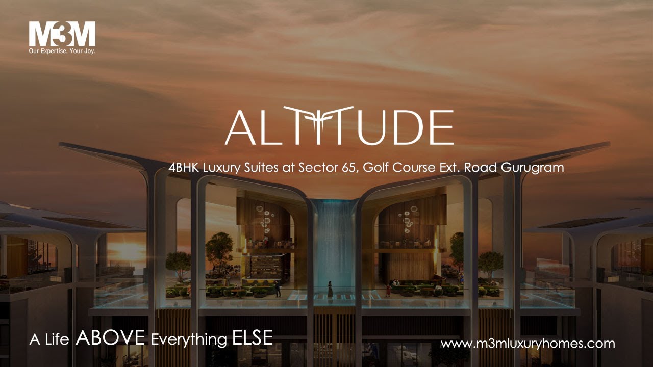 M3M Altitude Gurugram Walkthrough | Luxury 3 & 4 BHK Apartments
