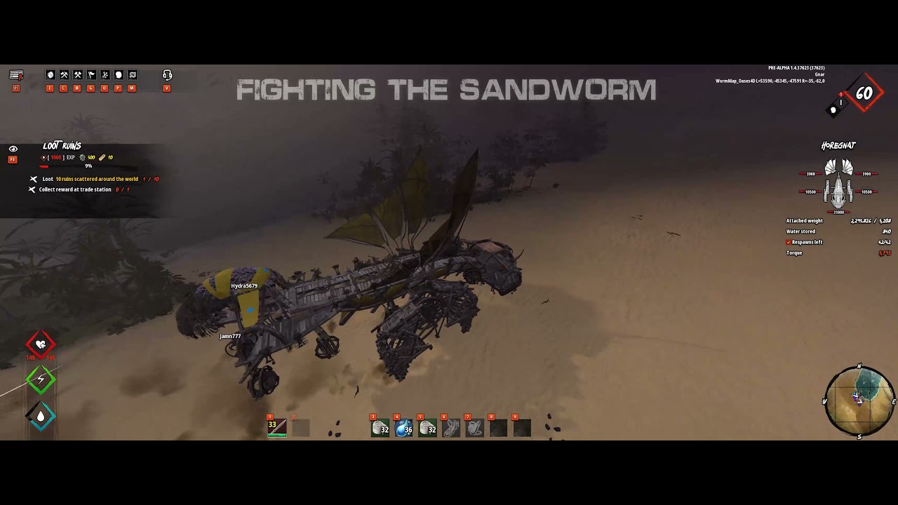 Killing the Sand Worm in Last Oasis