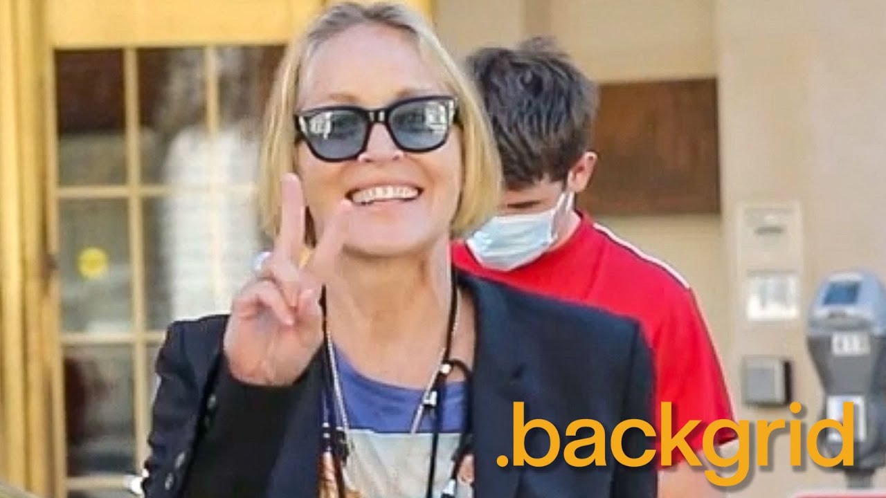 Sharon Stone had a rare outing with her adopted son Laird in Los Angeles
