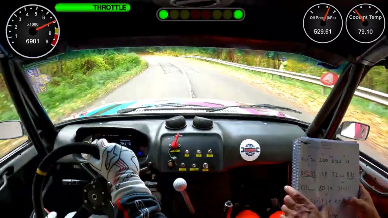 Urbán Márton - Urbán István - Lada 2107 - GY.2 -Parasznya - Lyukóbánya MRC 2025.10.25.