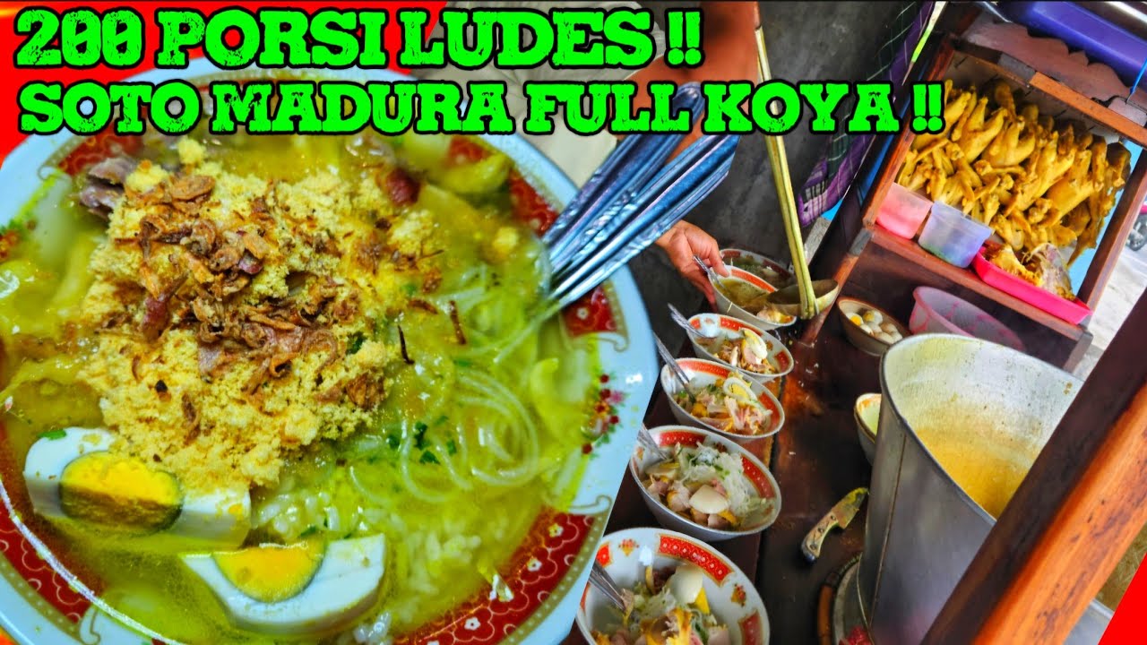 200 PORSI LUDES !! SOTO MADURA FULL KOYA !! CAK EKA IMOGIRI TIMUR !!