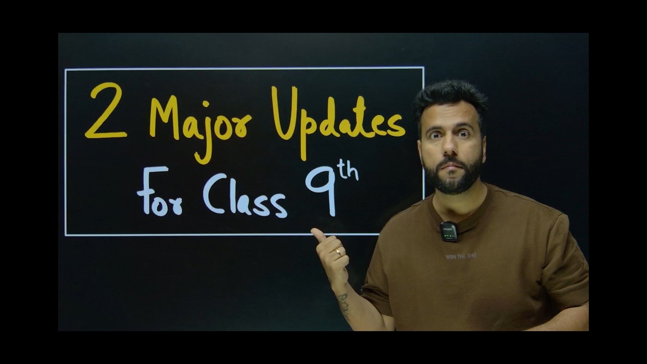 Don&rsquo;t Ignore This! 🚨 2 Major Updates for Class 9th Students