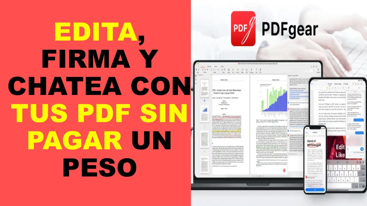 Soy Docente: ¡ADIÓS ADOBE! ASÍ FUNCIONA PDFGEAR, EL EDITOR DE PDF GRATIS CON IA 🚀