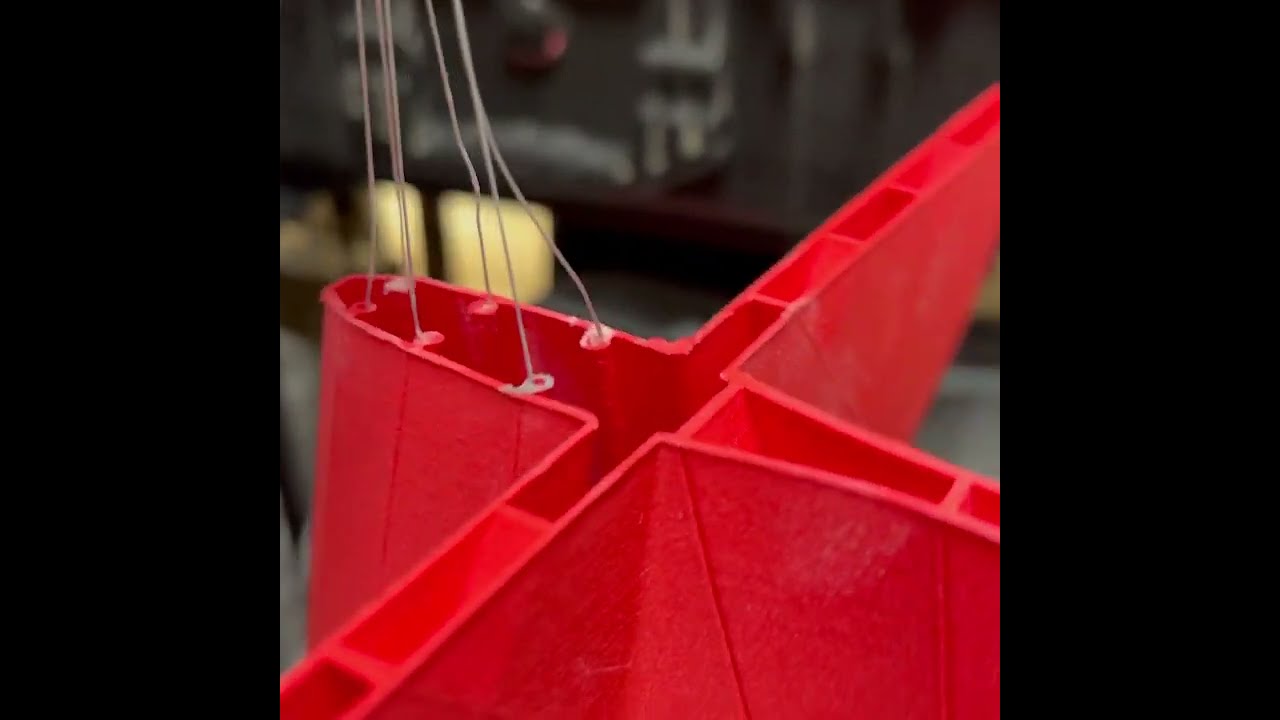 3Dprinted Pitts Biplane gets reinforced parts from a normal hobby printer.