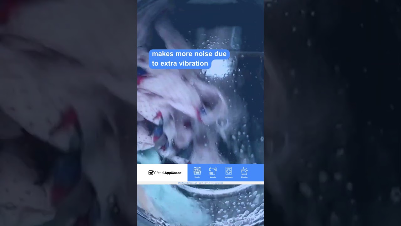 When Washing Machine Is Unbalanced It Makes More? 