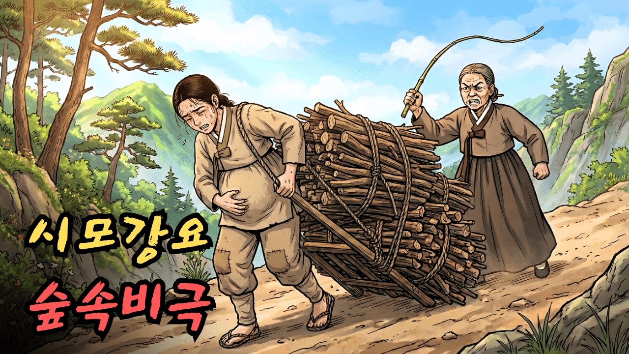 시어머니는 임신한 며느리를 괴롭히려고 숲으로 데려가 장작을 모으게 했다. 그리고 비극이 닥쳤다. |민담 |전설 |설화 |옛날이야기 |오디오북