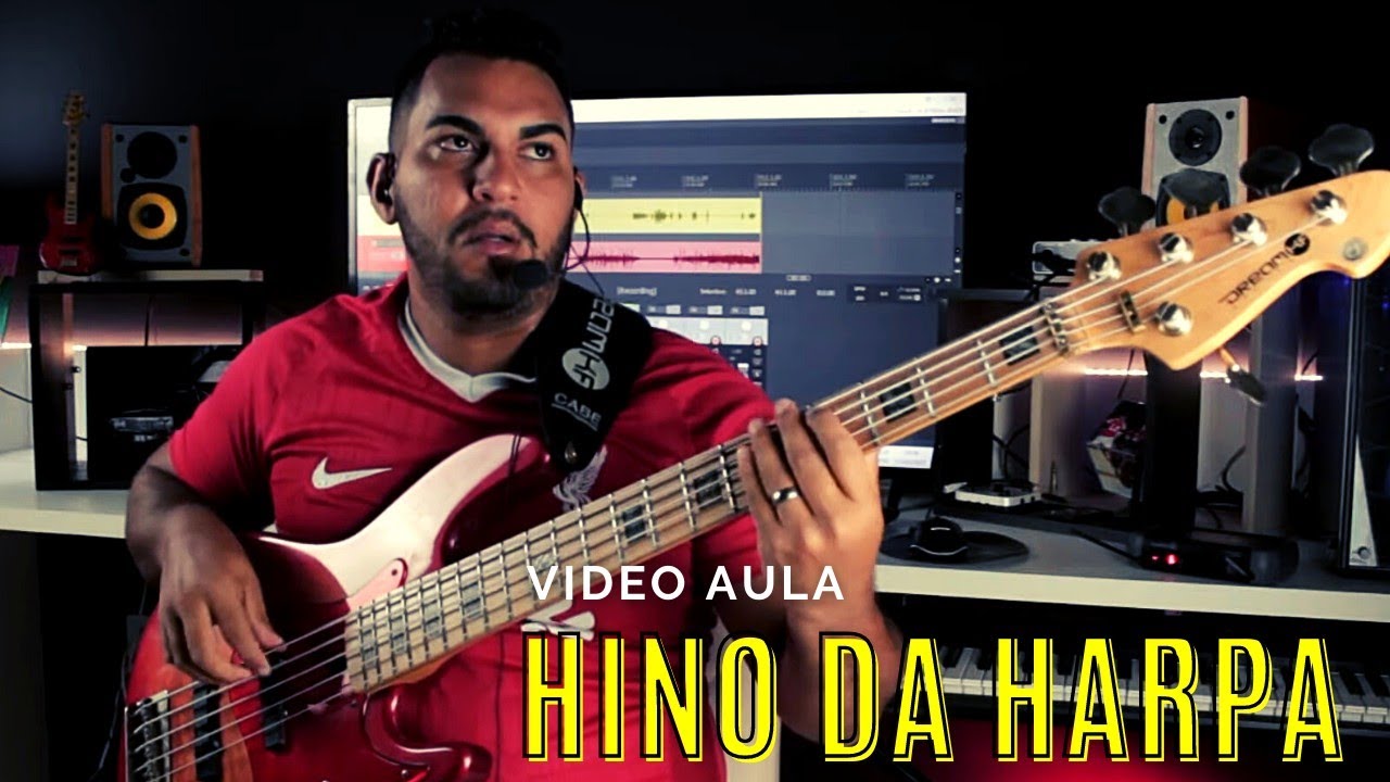 Aula de baixo - Hino 212 da harpa - Os Guerreiros se Preparam - Frases e Grooves