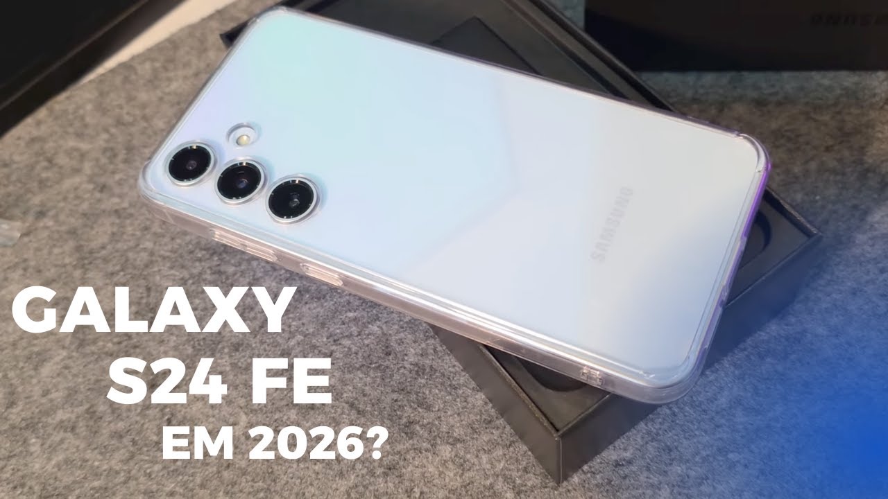 COMPREI O GALAXY S24 FE (Unboxing e primeiras impressões)