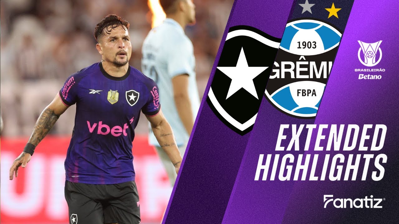 Botafogo vs Gremio 3-2 | Game Highlights | #Brasileirao2025