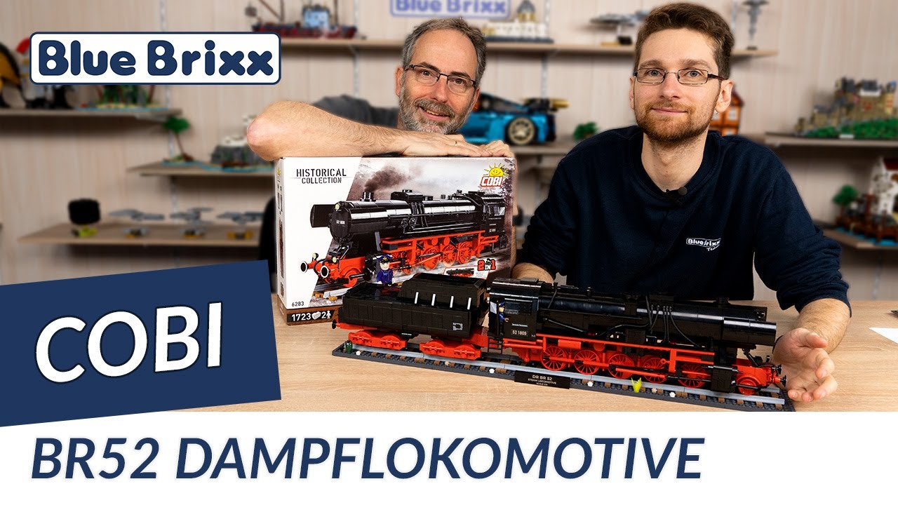 2in1 Dampflokomotive im Maßstab 1:35