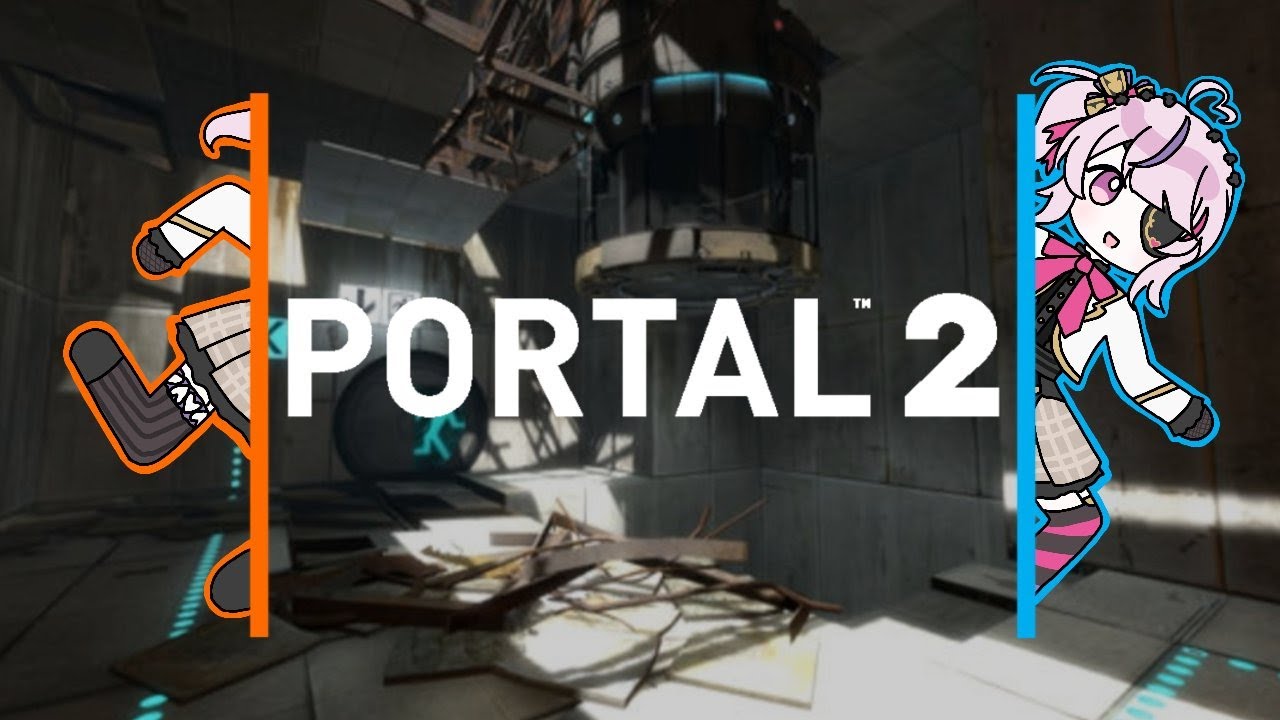 【PORTAL2】Lonely Gaming But Big Braining【NIJISANJI  EN | Maria Marionette】