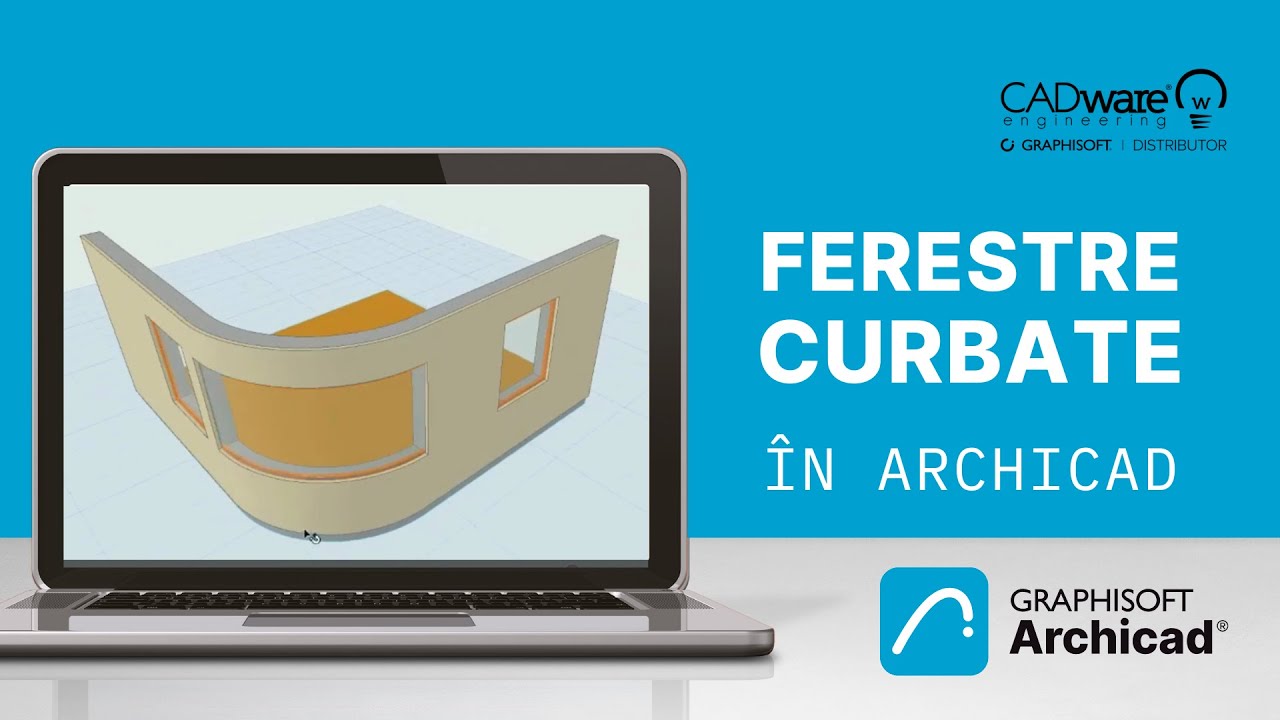 Ferestre curbate în Archicad | Tutorial Archicad România | Archicad Tips & Tricks #17