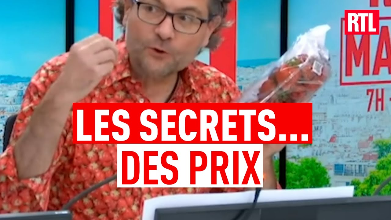Les secrets... des prix avec Olivier Dauvers sur RTL