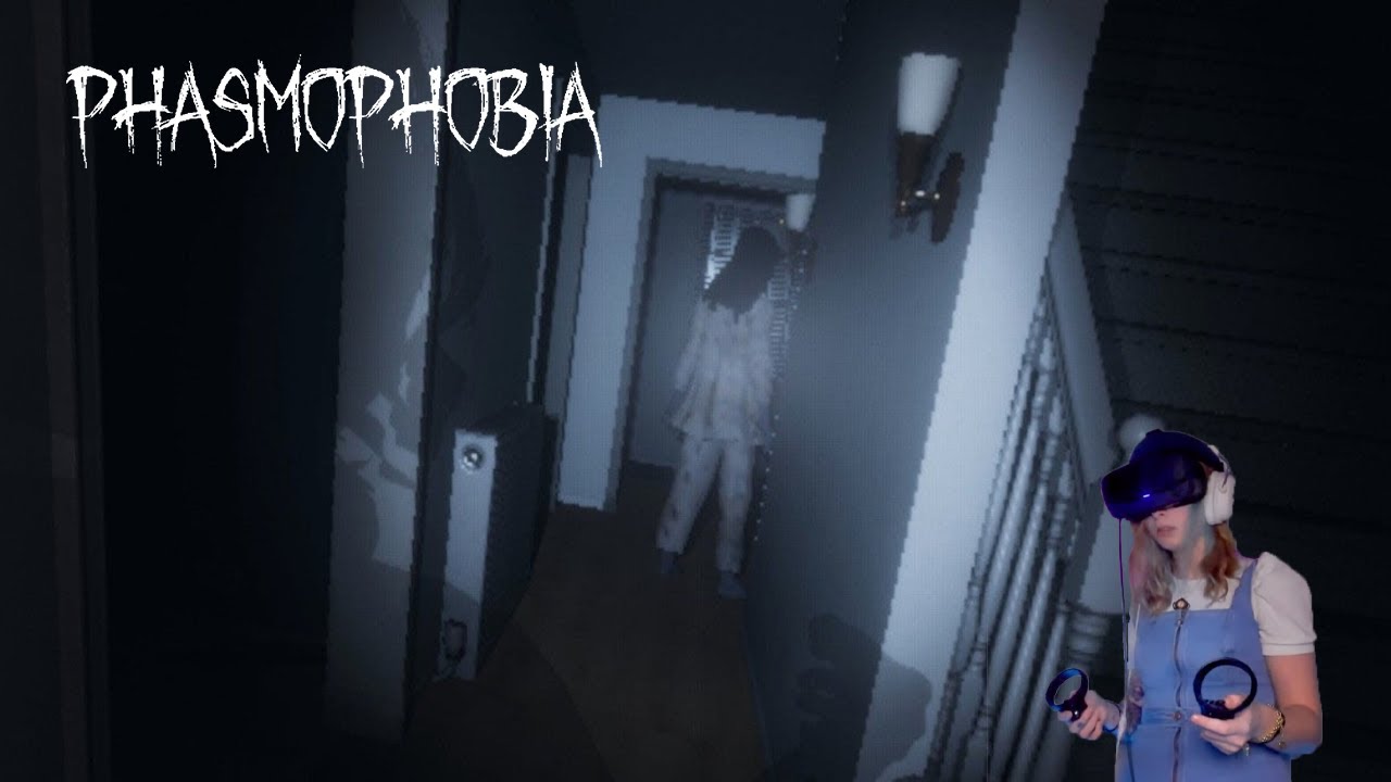 Gabi joga Phasmophobia VR (com Cellbit, Felps e Vx) - Lives da Gabi